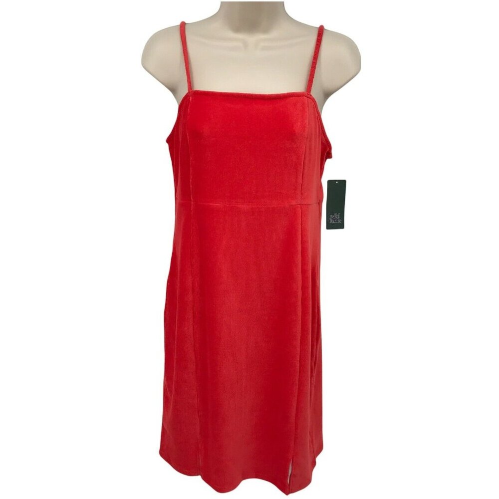 Wild Fable Women's Sleeveless Pullover A Line Dress Red  -Choose Size